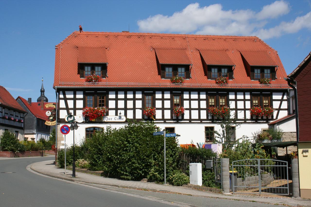 Gasthaus & Hotel Zur Linde Хермсдорф Экстерьер фото